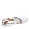 Castaner Scarpe con Tacco Bianco da donna