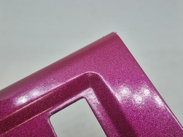 PLACCA ROSSO CICLAMINO METALLIZZATO PER SCATOLE RETTANGOLARI SERIE ELITE