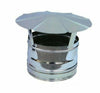 FUMAIOLO TUBI STUFE A LEGNA CAPPELLOTTO CM 8 IN ACCIAO INOX FERR 192552