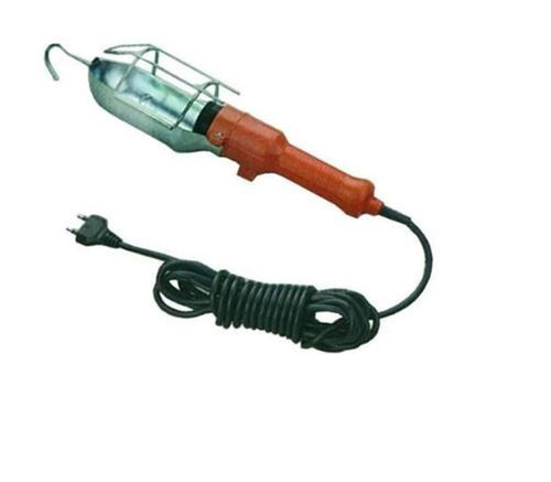 LAMPADINA CON GANCIO E GABBIA + CAVO MECCANICO 5 MT+ INTERRUTTORE FER 13161