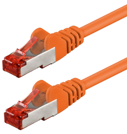 Cavo di rete Patch in rame Cat. 6 Arancione SFTP LSZH 0,5m