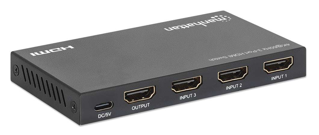 Switch HDMI 4k@60Hz 3 porte