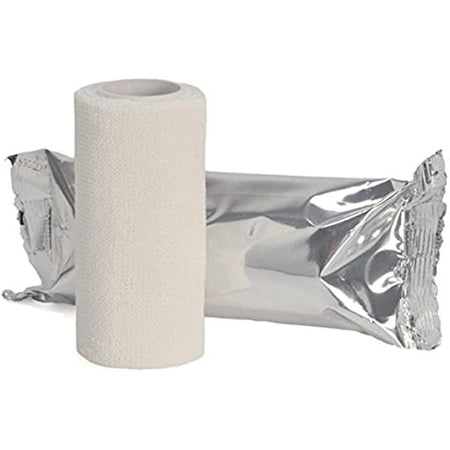 Benda medicata elastica gelast plus con ossido di zinco 10x500m