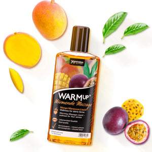 Olio per massaggio riscaldante WARMup Mango e Maracuya