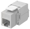 Frutto Keystone RJ45 Cat6A UTP 500MHz Grigio