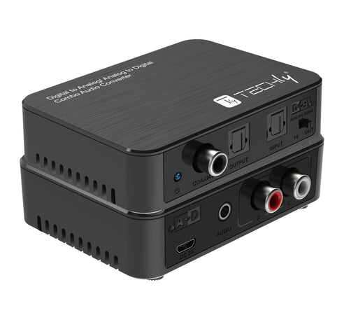 Convertitore Audio da Digitale ad Analogico / da Analogico a Digitale SPDIF Toslink Stereo 3,5\'\'