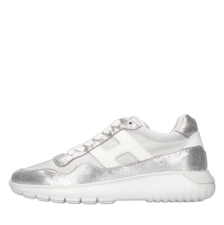Hogan Sneakers Argento da donna