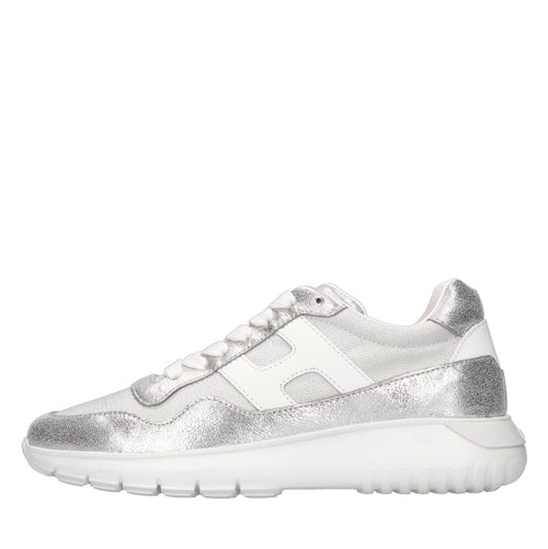 Hogan Sneakers Argento da donna