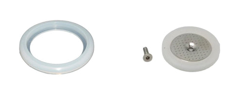 MOKONA BIALETTI GUARNIZIONE GRANDE +GUARNIZIONE PICCOLA DOCCETTA + VITE