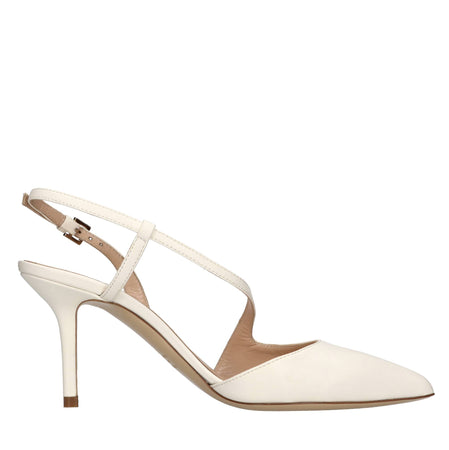 Ninalilou Scarpe con Tacco Bianco da donna