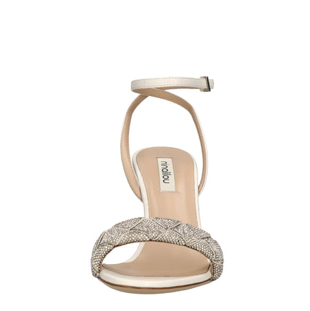 Ninalilou Sandali Bianco da donna