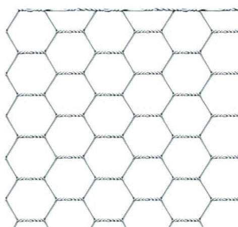 RETE RECINZIONE TRIPLA TORSIONE ZINCATA 50 MT X1,00 H maglia 25/3 ferr 170512