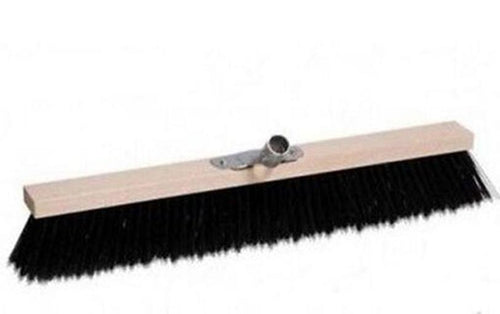 SCOPA SPAZZOLONE INDUSTRIALE CON SETOLE NYLON RIGIDE CM 40 X 8 FERR 135887