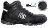 Saratoga Black Alte scarpe antinfortunistiche in nabuk SRC S3
