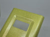 PLACCA GIALLO MONKEY METALLIZZATO PER SCATOLE RETTANGOLARI SERIE ELITE