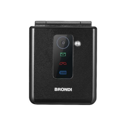 Cellulare Brondi 10281070 FLIPPER Black metal