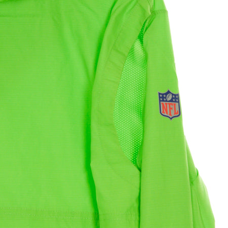 NIKE NFL Giacca a Vento Infilabile Uomo Nfl Team Logo Pregame Lightweight Player Jacket Seasea Original Team Colors da uomo