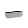 Jardiniere - Cottage Balconera 80 - Kit completo - Marrone sabbia - 12 L - LECHUZA