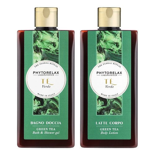 Set bagno Phytorelax Tè verde the floral ritual