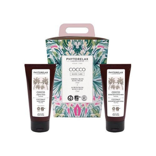 Set bagno Phytorelax Mani cocco beauty box 75 ml + 75 ml