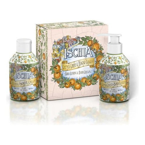 Set bagno Rudy Le Maioliche Ischia Set Regalo Corpo