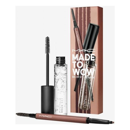 Mascara e prodotti sopracciglia Mac Made To Wow Brow Kit Auburn