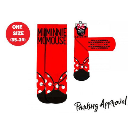 Calzini Coriex MINNIE Antiscivolo adulti Rosso