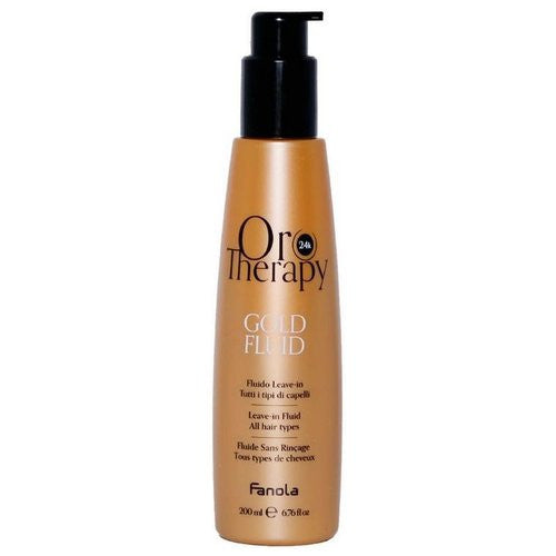 Oro Therapy Gold Fluid Fluido Leave-In Capelli 200 ml Fanola