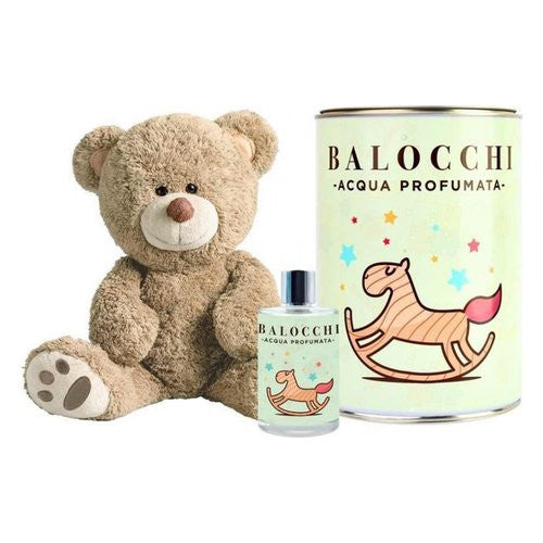 Set regalo profumeria Balocchi Baby Set acqua profumata + orsetto