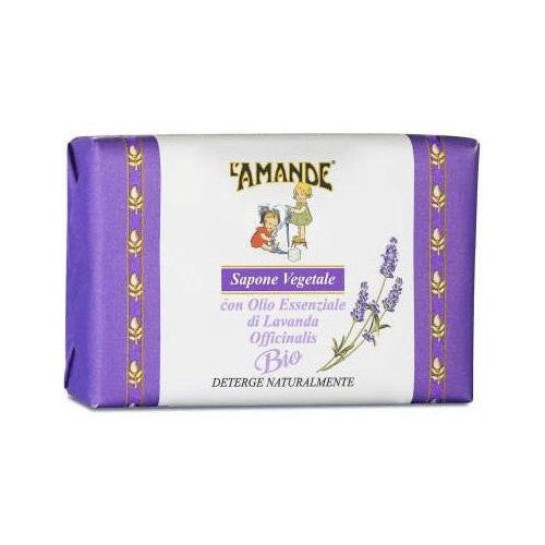 Detergente L'Amande Sapone vegetale lavanda officinalis del piemonte b