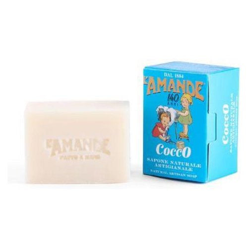Sapone L'Amande Naturale artigianale cocco 150 gr