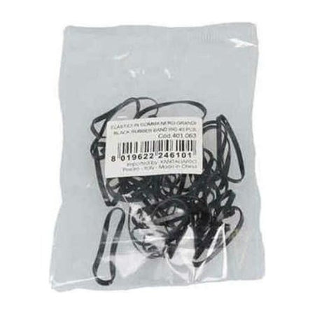 Elastici per capelli mare nero 40 pz Xanitalia