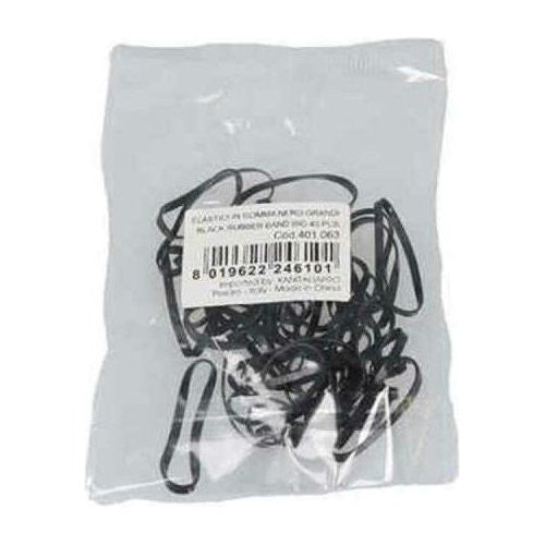 Elastici per capelli mare nero 40 pz Xanitalia