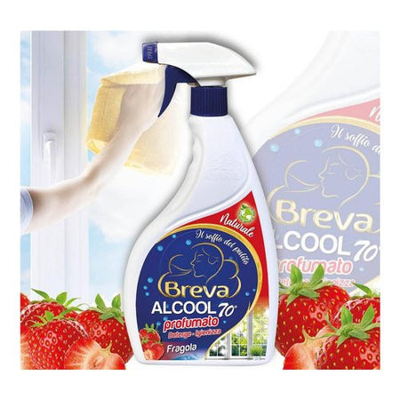 Detergente igienizzante Breva Alcool 70° profumato Fragola