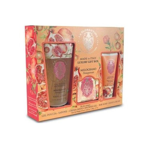 Set bagno La Florentina Gift box big melograno