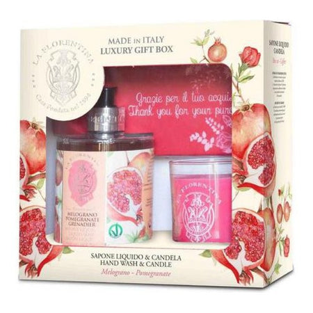 Set bagno La Florentina Relax melograno