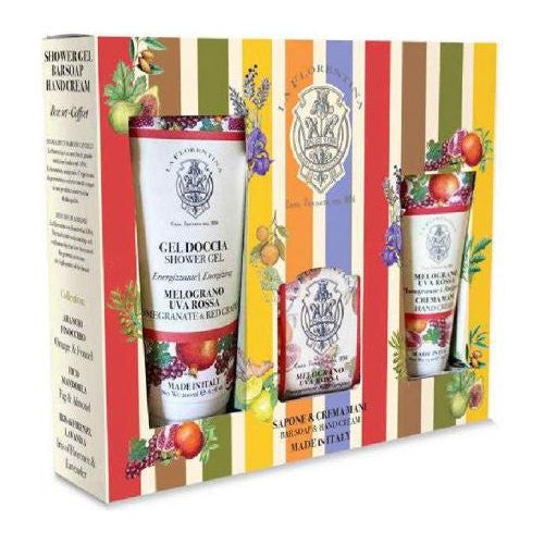 Set bagno La Florentina La florentina melograno & uva rossa