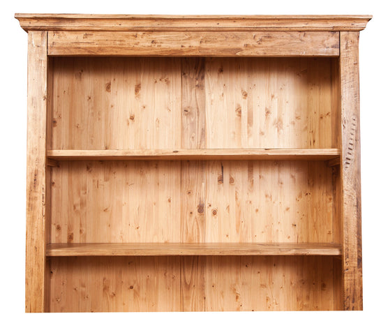 Biscottini Libreria Biscottini Legno Massello Tiglio Naturale 108x38x211 Made Italy Arredo