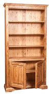 Biscottini Libreria Biscottini Legno Massello Tiglio Naturale 108x38x211 Made Italy Arredo