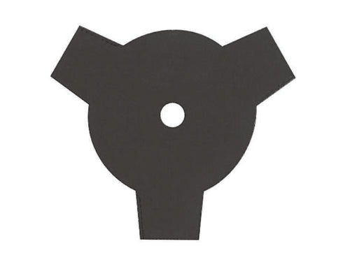 DISCO IN METALLO PER DECESPUGLIATORE 3 DENTI ø mm.255, foro mm.25,4,
