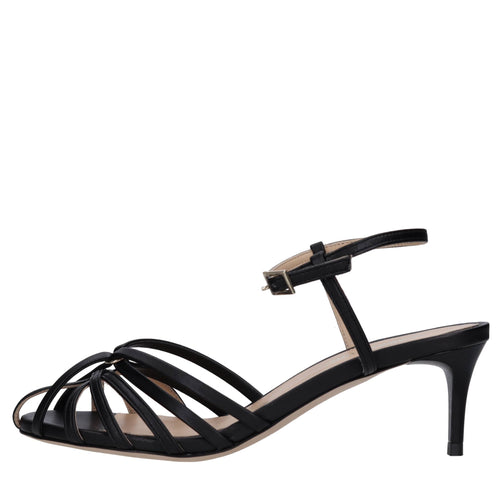 Semicouture Sandali Nero da donna