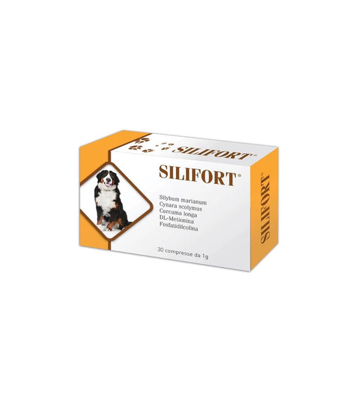 Silifort 30 compresse da 1 gr benessere fegato cani