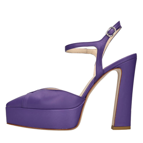 ISLO Scarpe con Tacco Viola da donna
