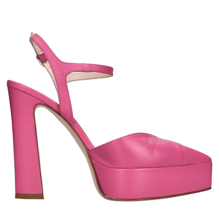 ISLO Scarpe con Tacco Fucsia da donna