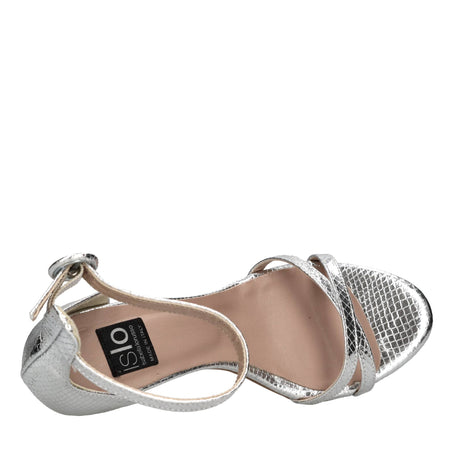 ISLO Sandali Argento da donna