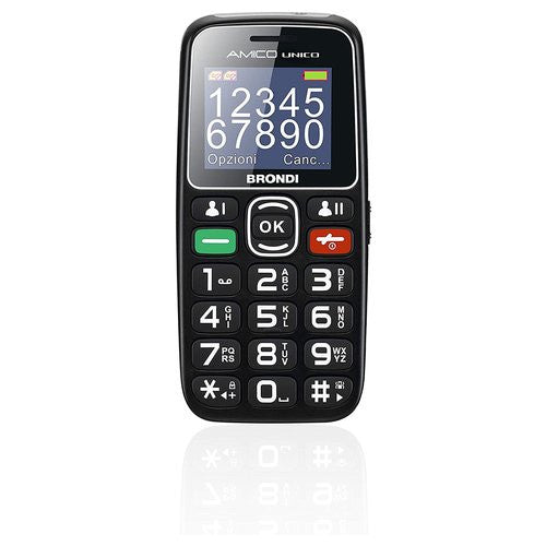 Cellulare Brondi AMICO Unico Dual Sim Nero