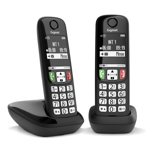 Cordless Gigaset L36852 H2816 K131 E SERIES E270 Duo Black
