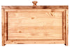 Biscottini Biscottini Comodino Country legno tiglio 5 cassetti 51x30x74 finitura naturale