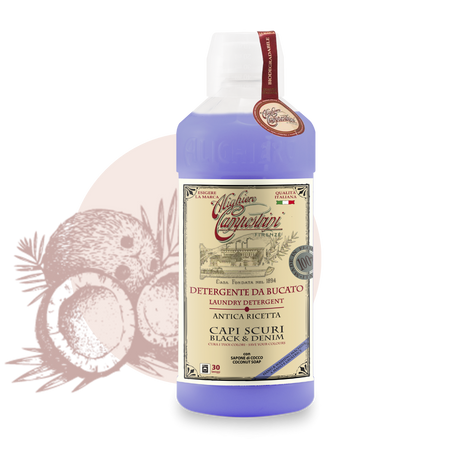 Alighiero Campostrini Detergente da Bucato Capi Scuri Black&Denim 1Lt