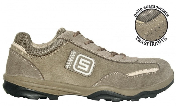 Saratoga Gold scarpe antinfortunistiche basse scamosciate SRC S1P